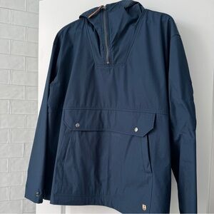 Armor Lux - Half-Zip Anorak Pullover in French Blue